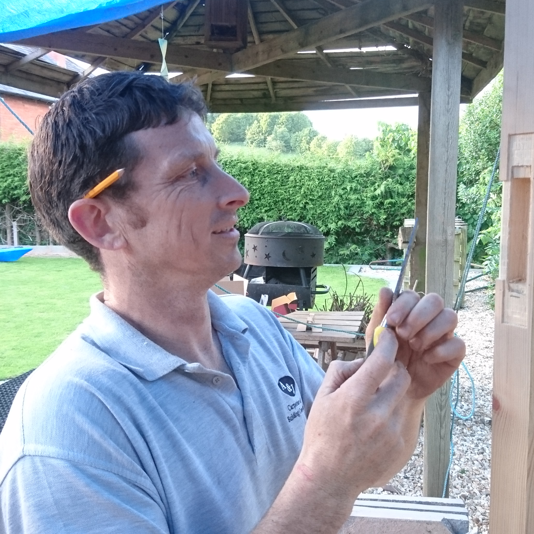 Stuart at Work